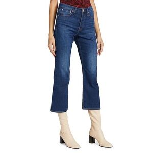 RAG & BONE Maya High Rise Crop Flare Jeans